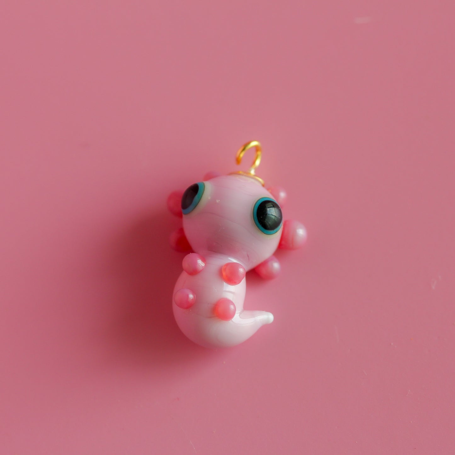 Collar ajolote rosa