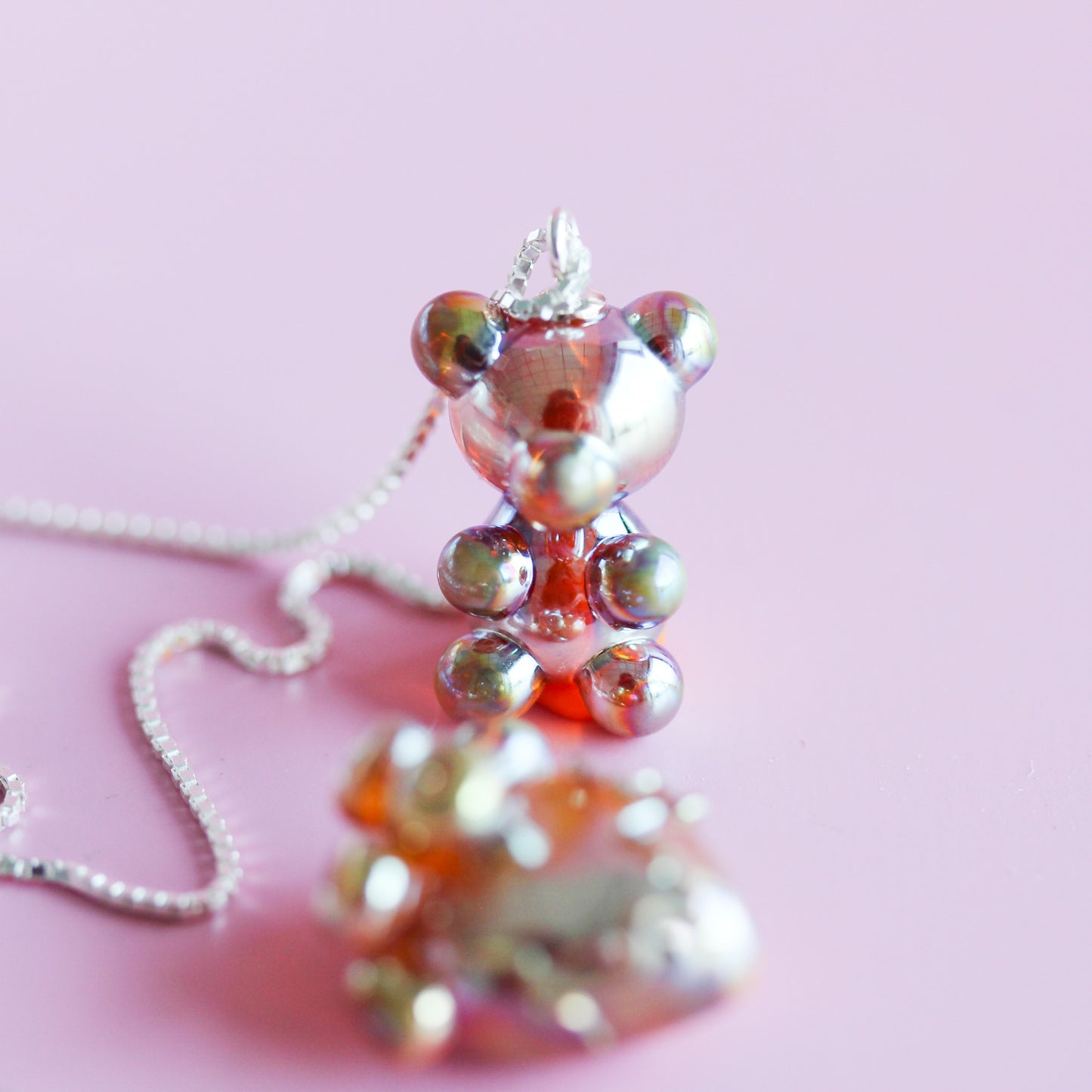 Collar osito hojalata