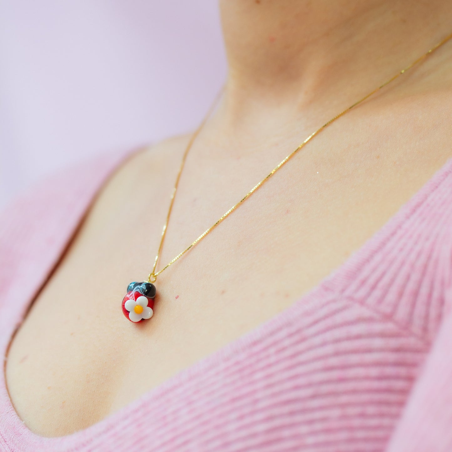 Collar mariquita