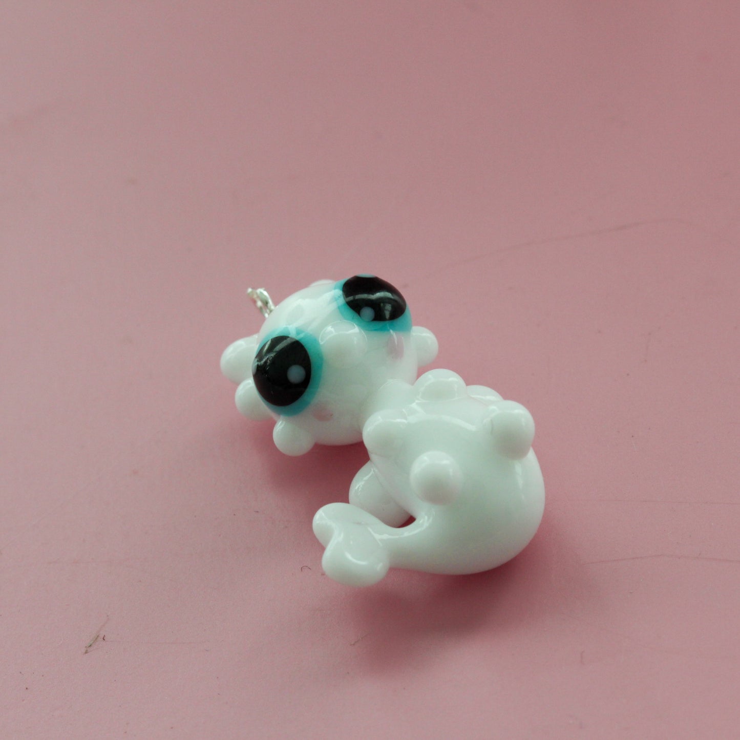 Collar dragón blanco