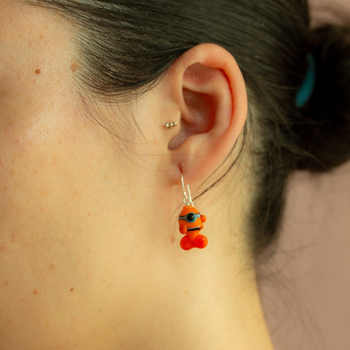Pendientes pez payaso
