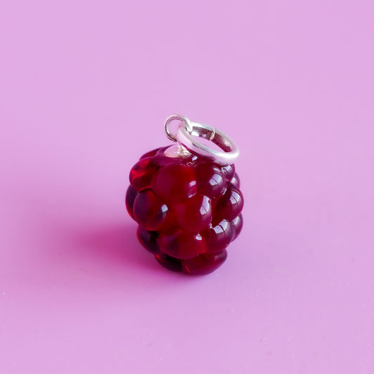 Charm colgante frambuesa