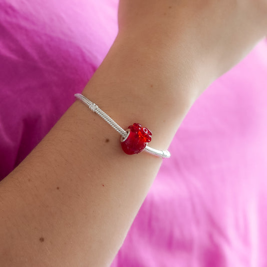 Charm pulsera corazón anatómico