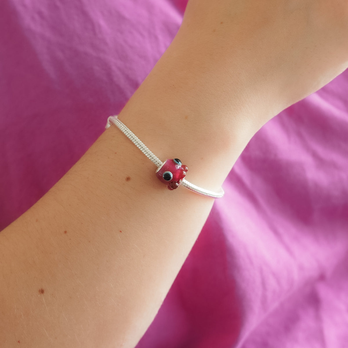 Charm pulsera pulpo