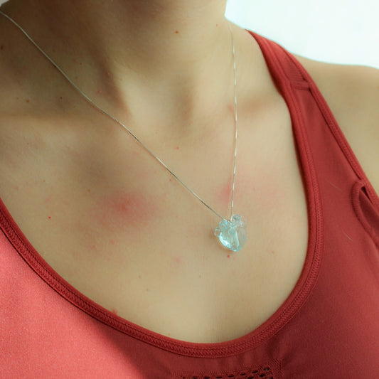 Collar corazón anatómico de hielo