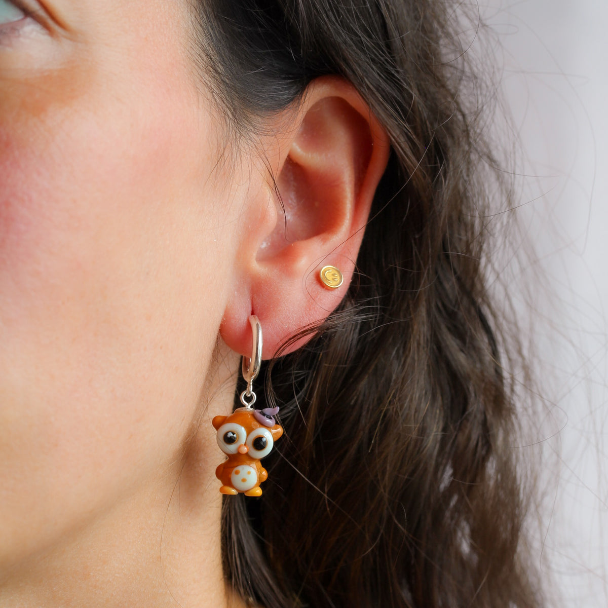 Pendientes Búho halloween