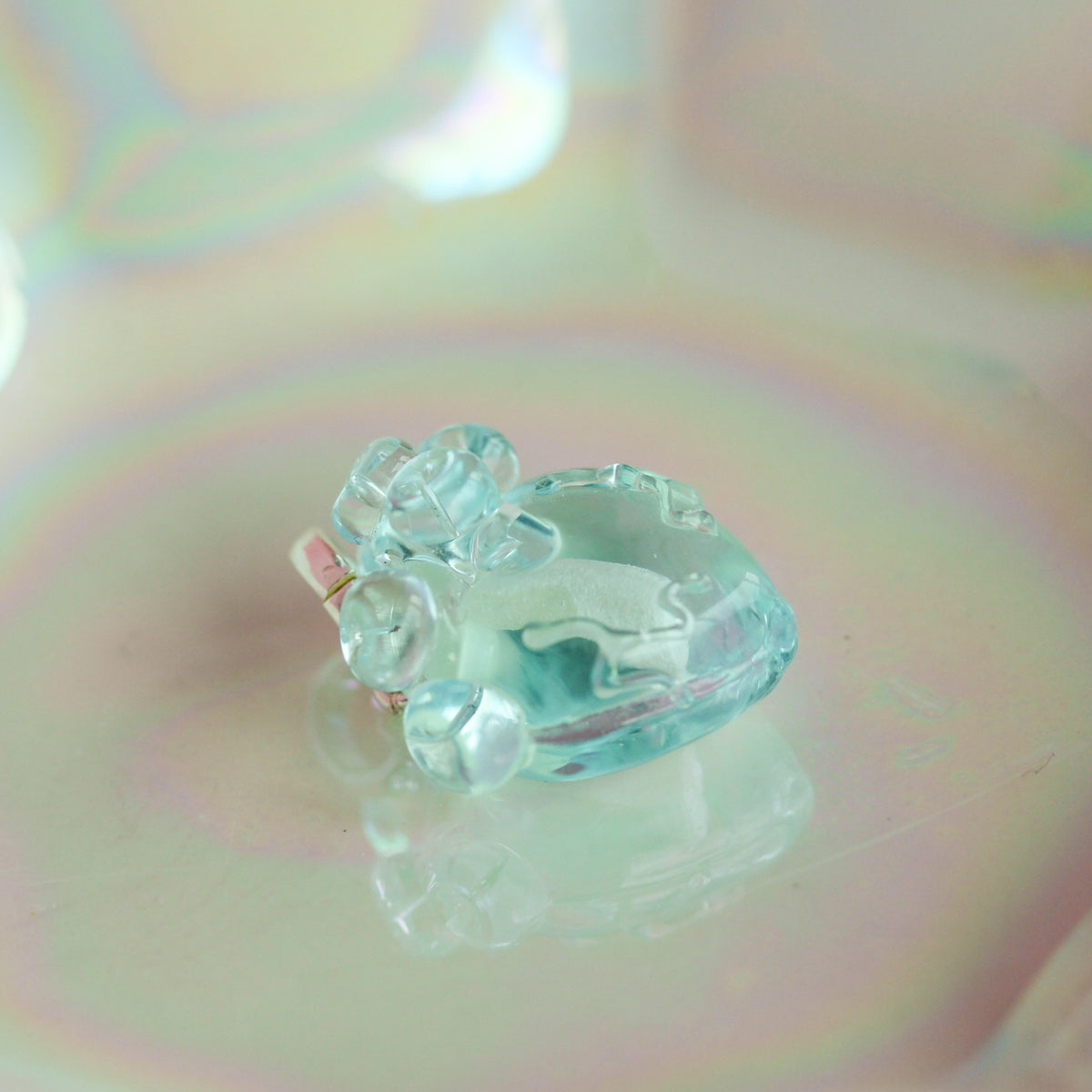 Charm colgante corazón anatomico hielo