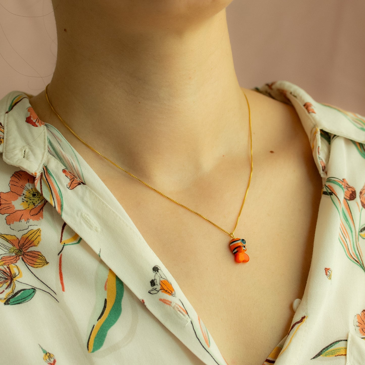 Collar pez payaso