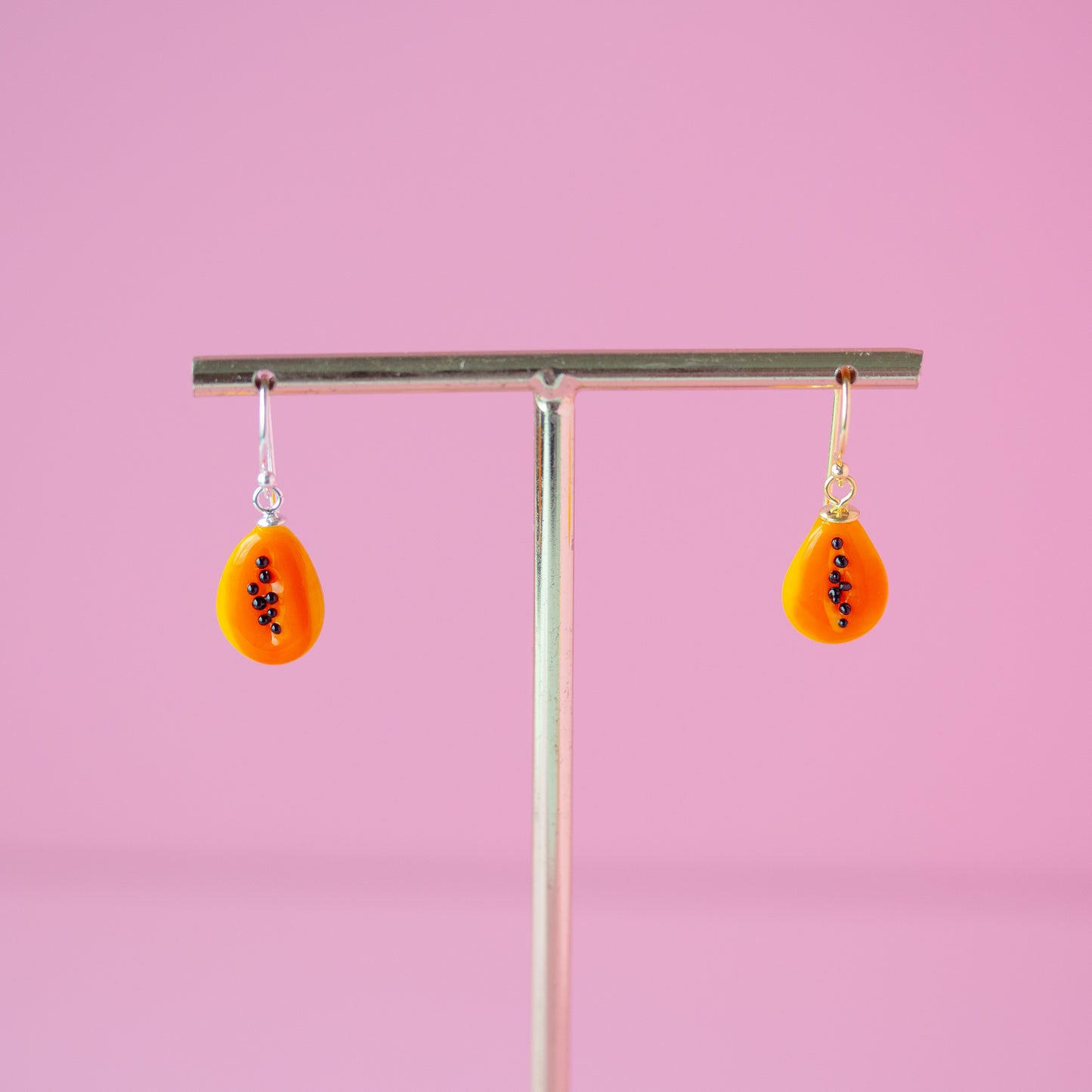 Pendientes papaya