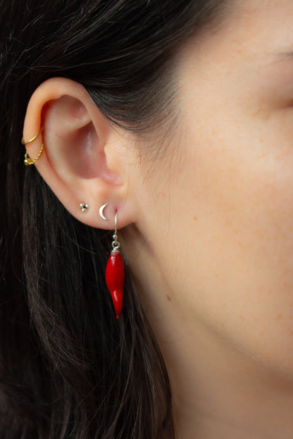 Pendientes guindilla