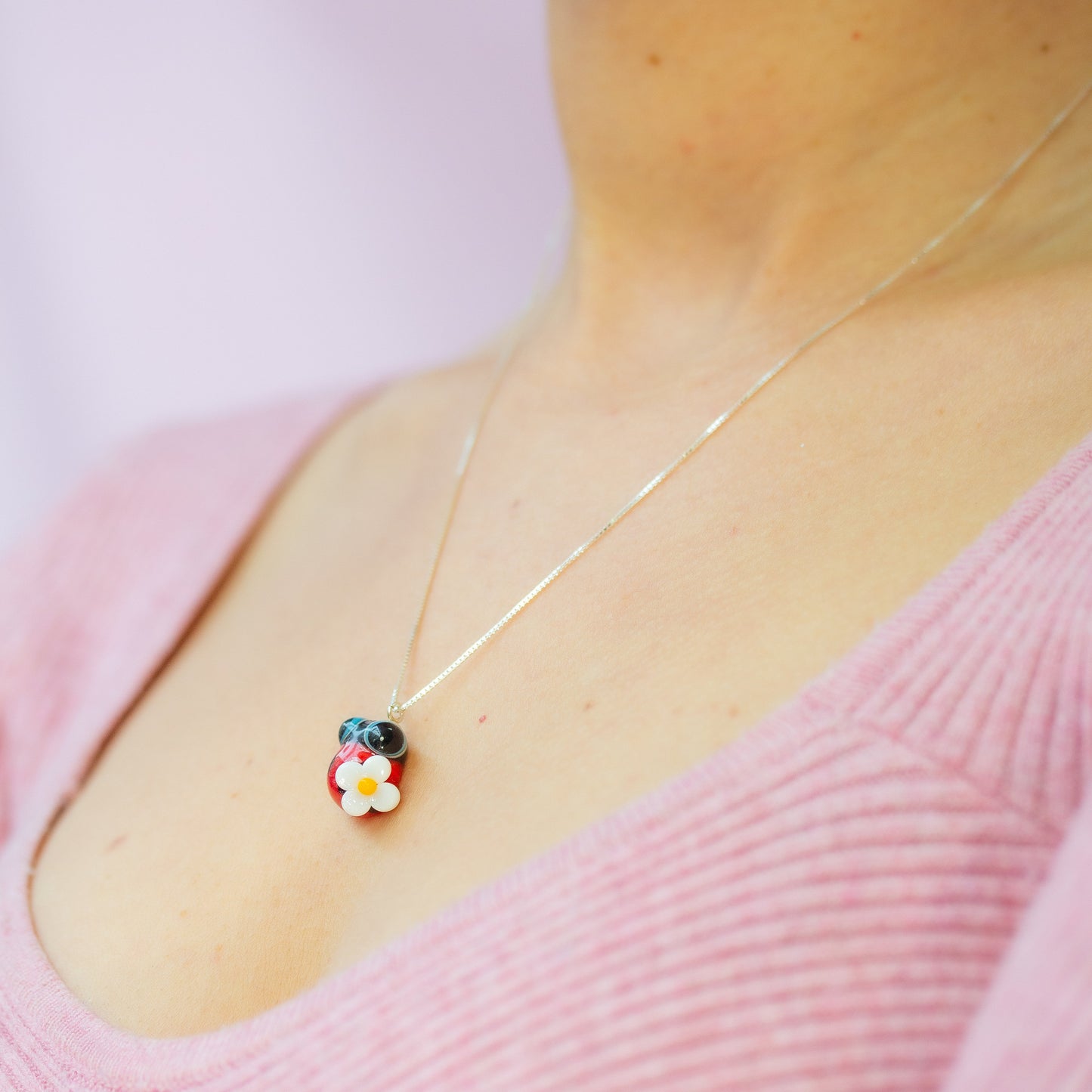 Ladybug Necklace