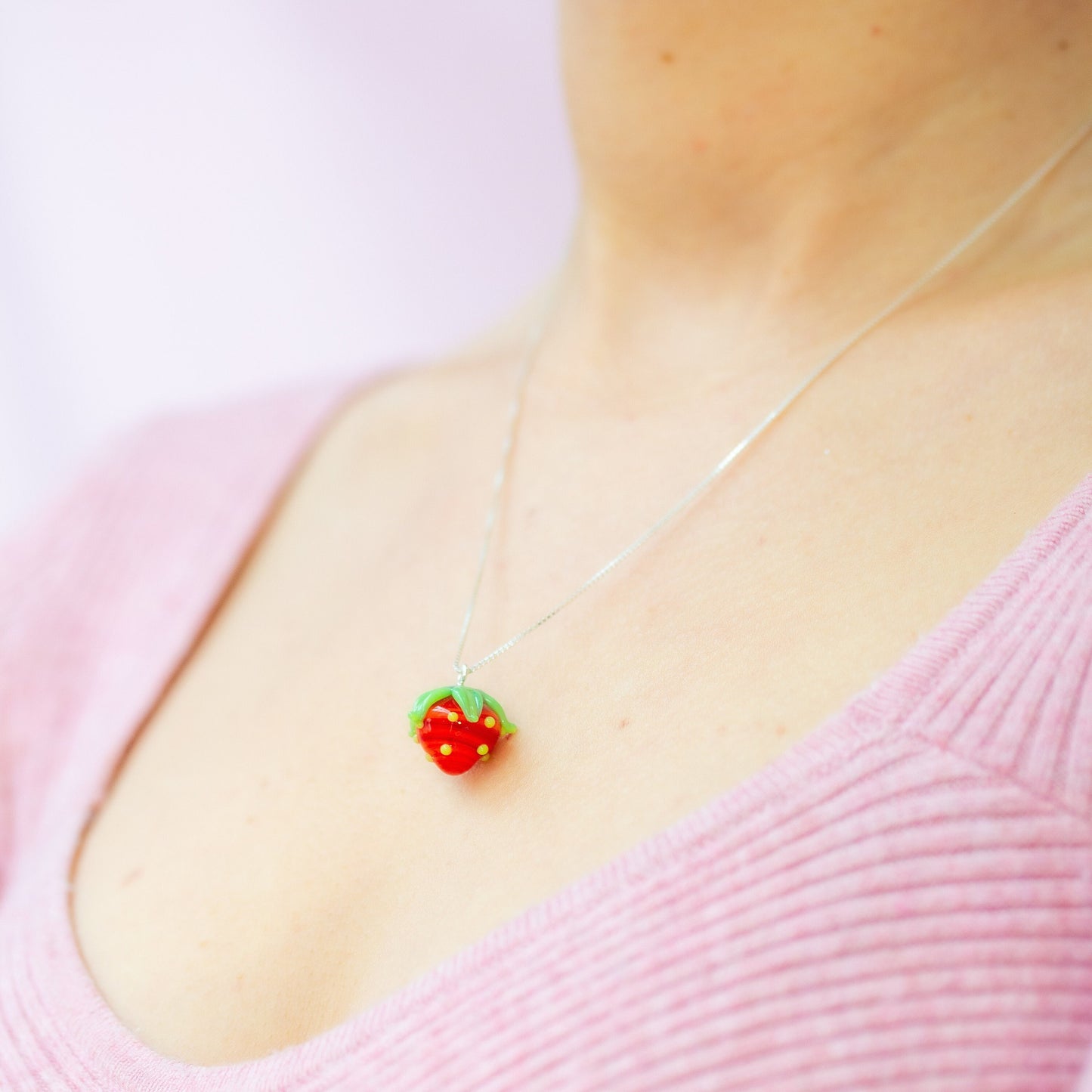 Strawberry Necklace