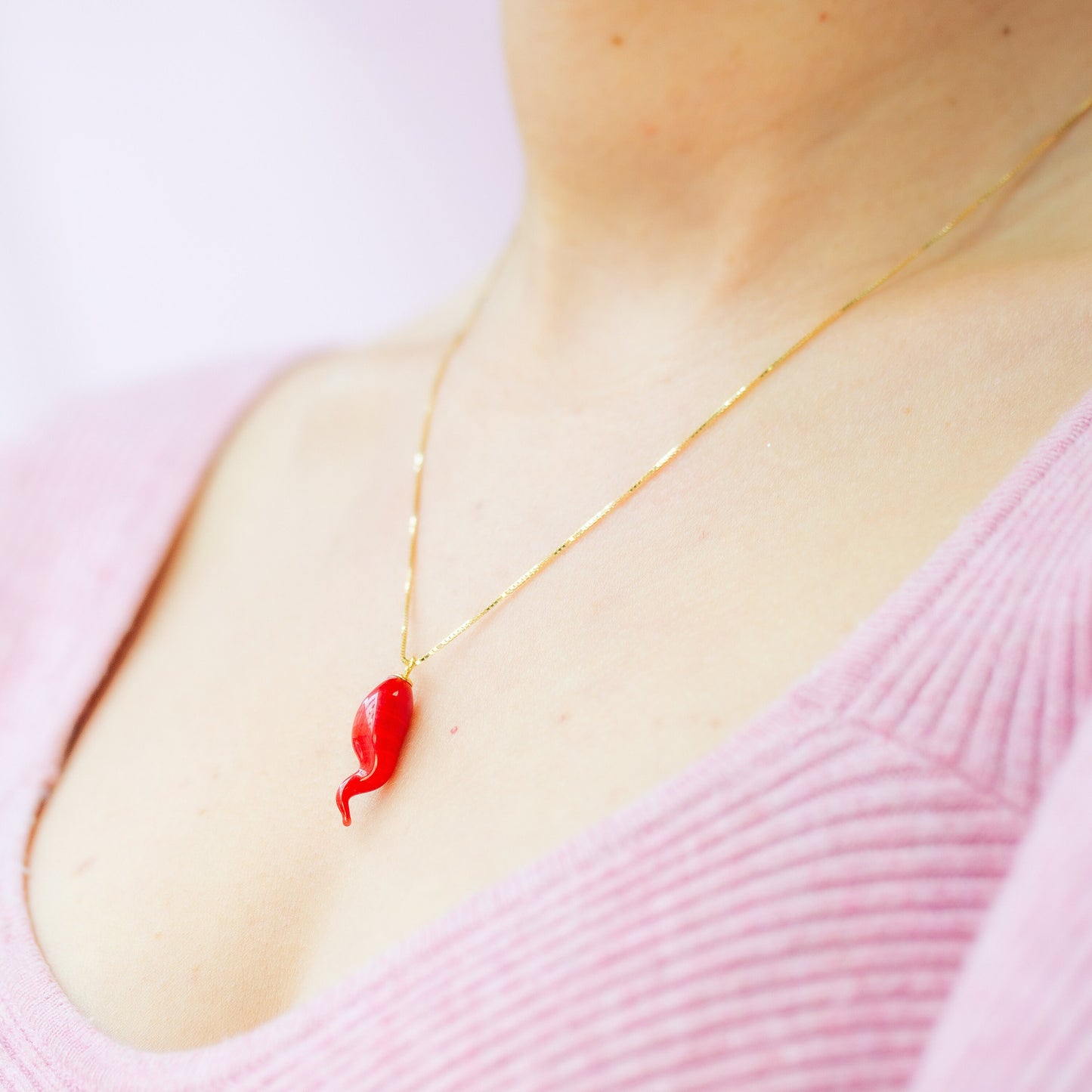 Collar de pimiento picante