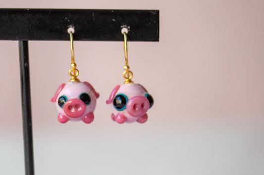 Pendientes de cerdito